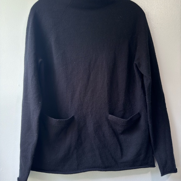 Allure Women's 100% Cashmere Black Sweater Sz XS - Picture 10 of 13